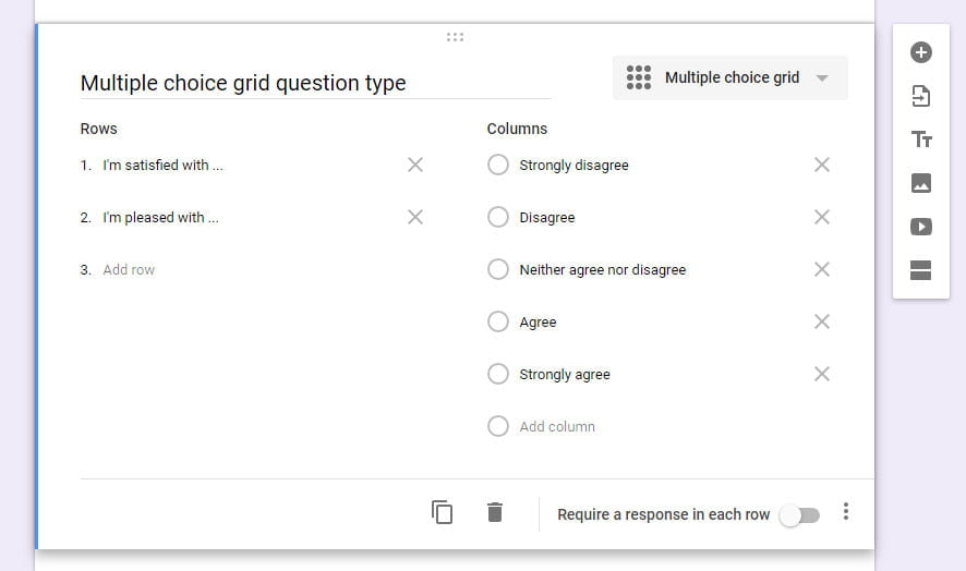 Google docs survey multiple choice grid - womenfeti