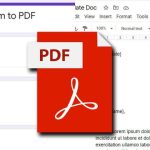 google form to pdf