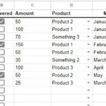 Google Sheet Template Sales