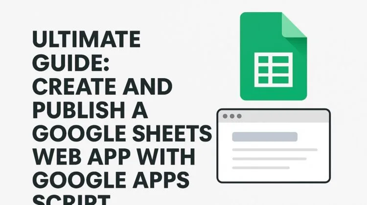 google apps script web app tutorial